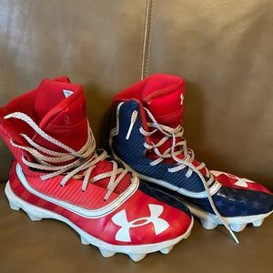 Under Armour Lacrosse/football cleats 6Y